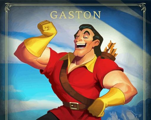 Disney Gaston Poster Diamond Painting