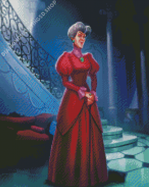 Disney Lady Tremaine Diamond Paintings