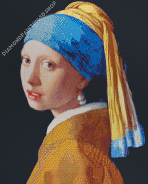 Girl With A Pearl Earring Diamond Paintings