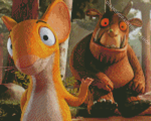 The Gruffalo Animated Movie Diamond Painting