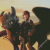 How To Train Your Dragon Hiccup And Toothless Diamond Paintings