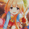 Idolmaster Anzu Futaba Anime Girl Diamond Paintings