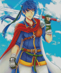 Ike Fire Emblem Path Of Radiance Game Diamond Paintings