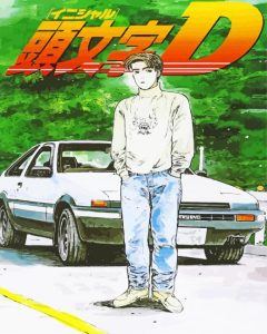 Initial D Poster Diamond Painting