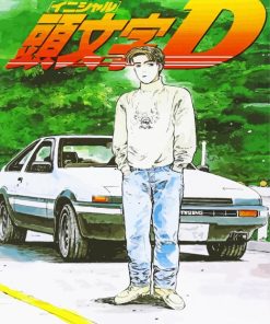 Initial D Poster Diamond Painting