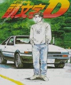 Initial D Poster Diamond Painting