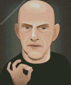 JK Simmons Portrait Art Diamond Painting