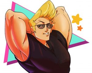 Johnny Bravo Diamond Painting