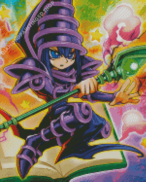 The Little Dark Magician Diamond Painting