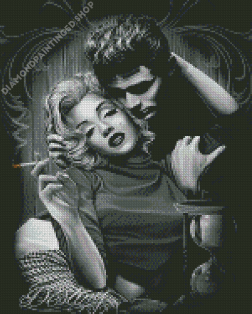Marilyn Monroe And James Dean Diamond Painting