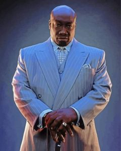 Michael Clarke Duncan In Suit Diamond Painting