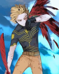 Hawks My Hero Academia Diamond Painting