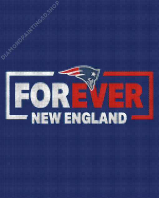 New England Patriots Logo Diamond Painting