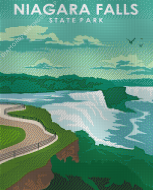 Niagara Falls State Park Diamond Painting