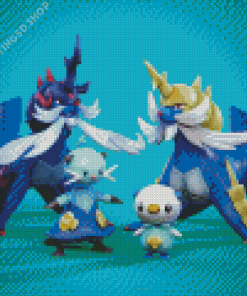 Oshawott Diamond Painting