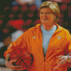 Pat Summitt Art Illustration Diamond Paintings