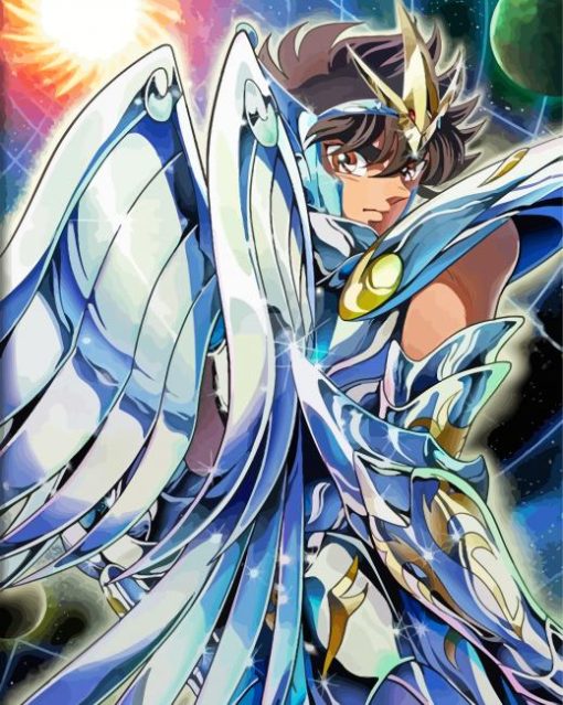 Pegasus Seiya Saint Anime Diamond Painting