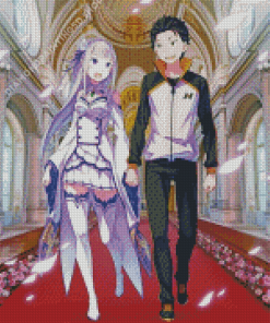 Rezero Anime Diamond Paintings