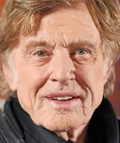 Robert Redford American Actor Diamond Painting