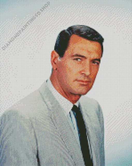 Rock Hudson Actor Diamond Paintings