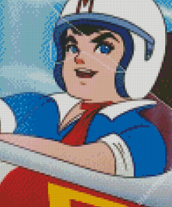 Speed Racer Art Diamond Paintings