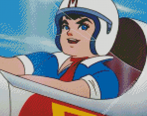 Speed Racer Art Diamond Paintings