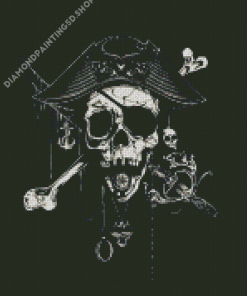 Pirate Skull Diamond Paintings