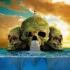 Skulls Island Diamond Painting