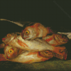 Still Life Bream Fish Diamond Painting