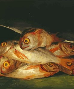 Still Life Bream Fish Diamond Painting