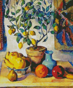 Still Life Lemon Tree Diamond Painting