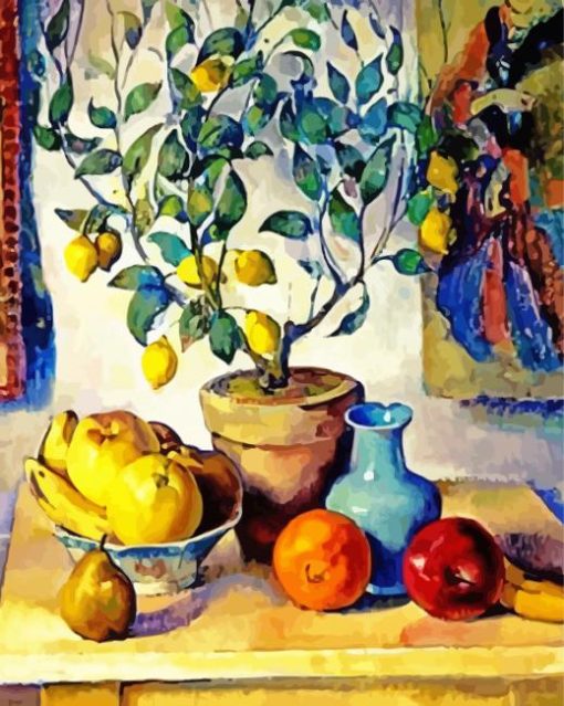 Still Life Lemon Tree Diamond Painting