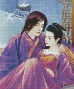 The Chinese Lovers Diamond Painting