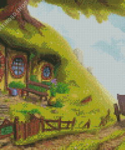 The Lord Of The Rings Shire Diamond Painting