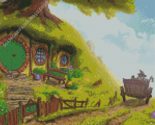 The Lord Of The Rings Shire Diamond Painting