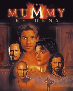 The Mummy Returns Movie Poster Diamond Painting