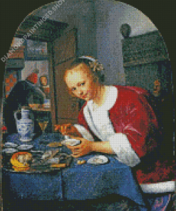 The Oyster Eater Diamond Painting