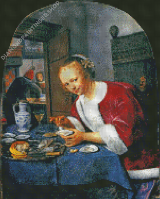 The Oyster Eater Diamond Painting