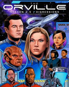 The Orville Poster Illustration Diamond Painting