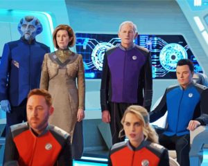 The Orville Serie Characters Diamond Painting