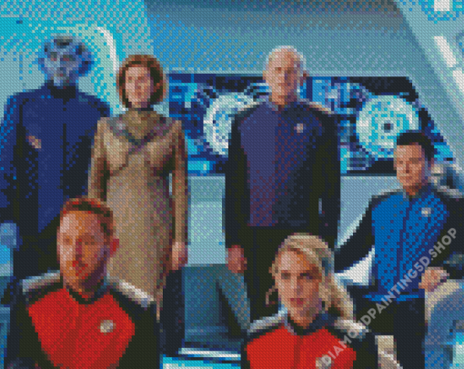 The Orville Serie Characters Diamond Paintings