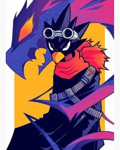 Fumikage Tokoyami My Hero Academia Anime Diamond Painting