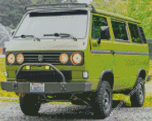 Vanagon Car Diamond Paintings