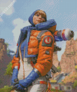 Wattson Apex Legends Character Diamond Painting