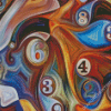 Abstract Numbers Diamond Paintings