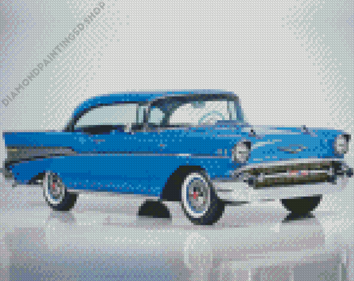 Aesthetic 1957 Chevy Diamond Paintings