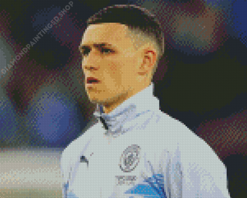 Aesthetic Phil Foden Diamond Painting