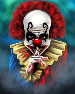 Aesthetic Creepy Clown Diamond Painting