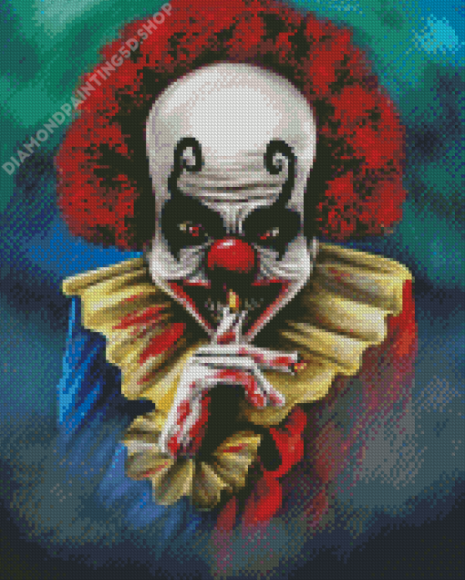 Aesthetic Creepy Clown Diamond Painting