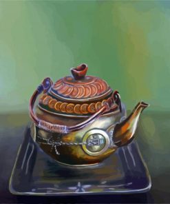 Aesthetic Teapot Art Diamond Painting